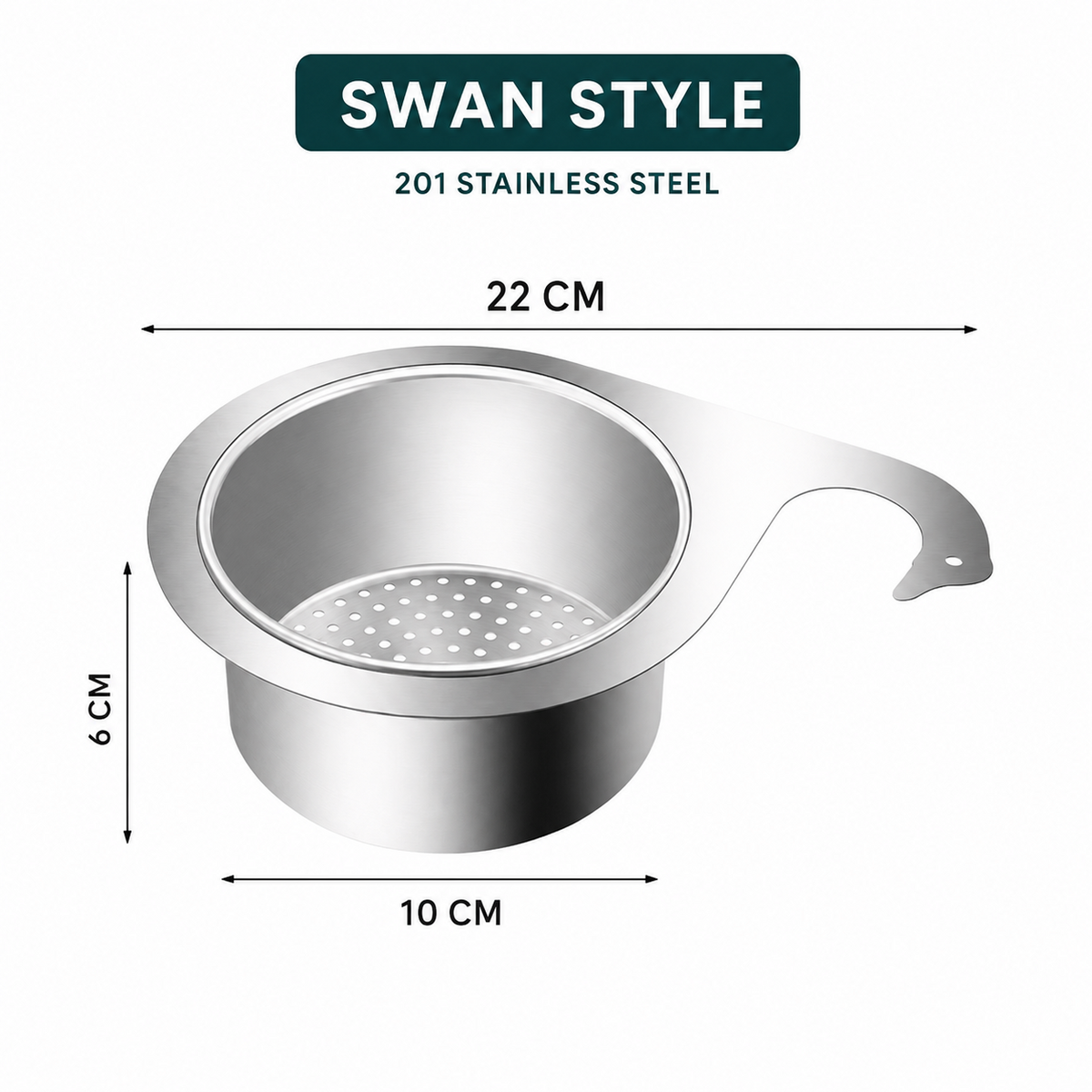 Hanging Sink Drain Basket ๐ง Catch Scraps & Drain Water Fast