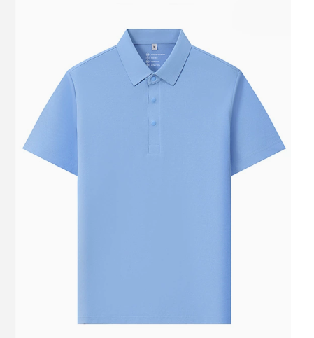 Men’s Short Sleeve Work Polo Shirt – Breathable Casual Uniform Top