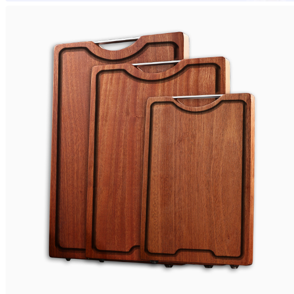 Wudan Wooden Cutting Board – Durable Kitchen Chopping Board (3 Sizes Available)