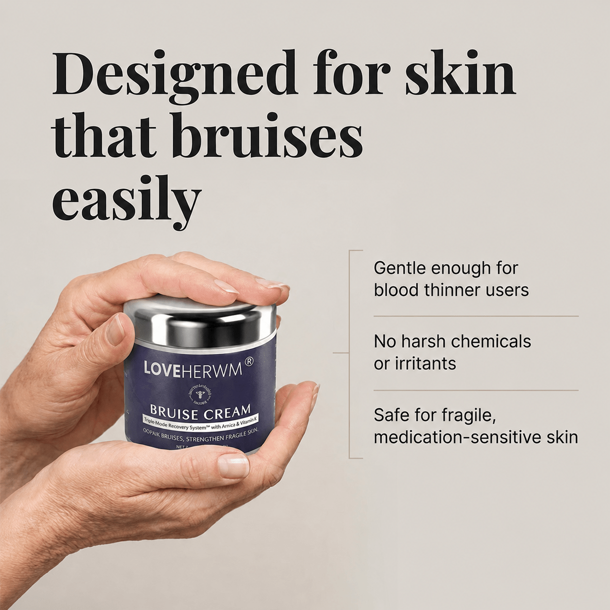 Bruise Repair & Skin-Strengthening Cream