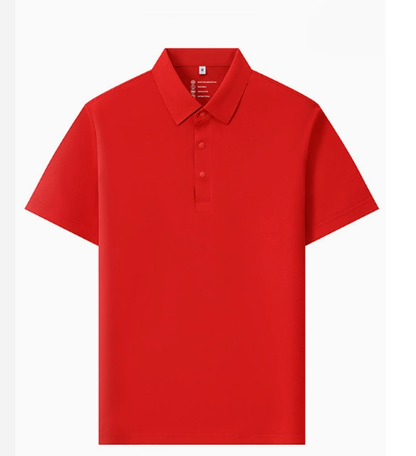 Men’s Short Sleeve Work Polo Shirt – Breathable Casual Uniform Top
