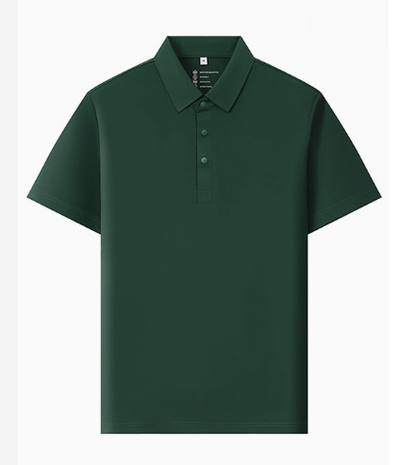 Men’s Short Sleeve Work Polo Shirt – Breathable Casual Uniform Top