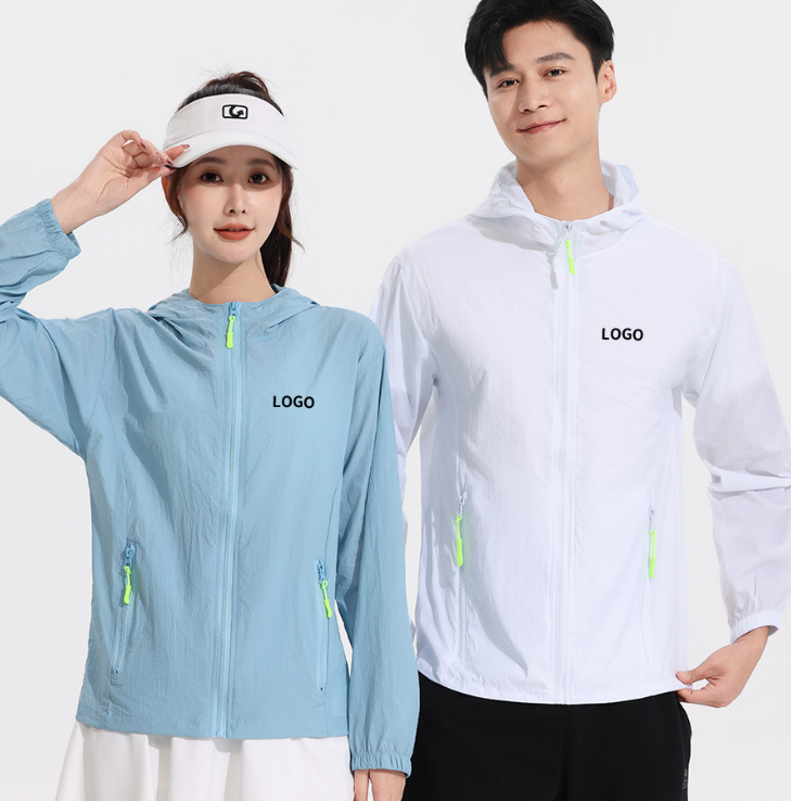 UV Protection Lightweight Windbreaker Jacket – Breathable Outdoor Sun Shield Coat