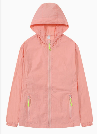 UV Protection Lightweight Windbreaker Jacket – Breathable Outdoor Sun Shield Coat