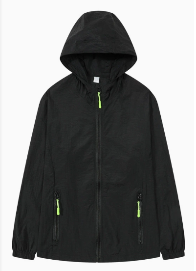 UV Protection Lightweight Windbreaker Jacket – Breathable Outdoor Sun Shield Coat