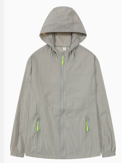 UV Protection Lightweight Windbreaker Jacket – Breathable Outdoor Sun Shield Coat