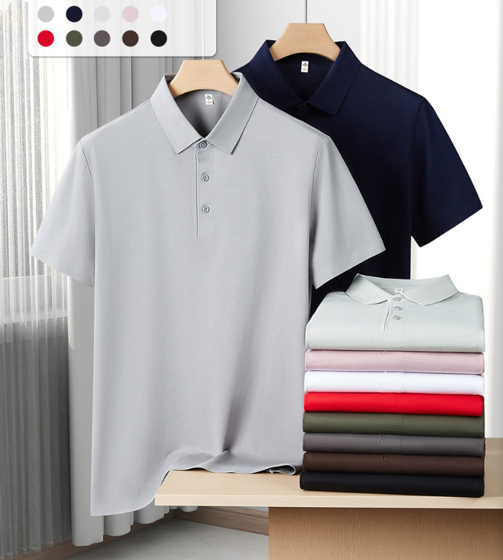 Unisex Short Sleeve Work Polo Shirt – Casual Uniform Top for Daily Wear