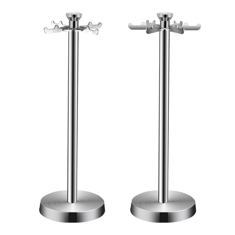 304 Stainless Steel Rotating Kitchen Organizer – 360° Storage Rack