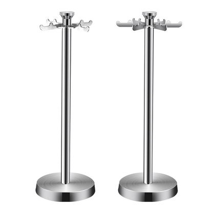 304 Stainless Steel Rotating Kitchen Organizer – 360° Storage Rack