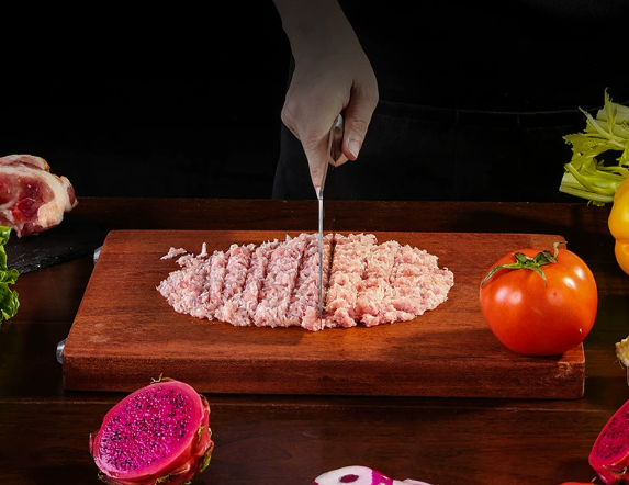 Wudan Wooden Cutting Board – Durable Kitchen Chopping Board (3 Sizes Available)