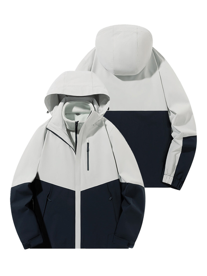 3-in-1 Custom Tactical Jacket with Detachable Mink Fleece Liner