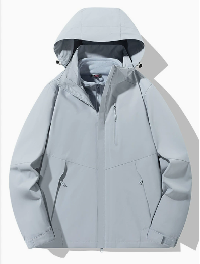 3-in-1 Custom Tactical Jacket with Detachable Mink Fleece Liner