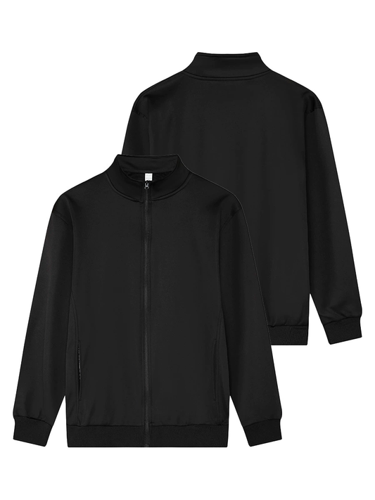 320g Korean Silk Blend Stand Collar Sweatshirt