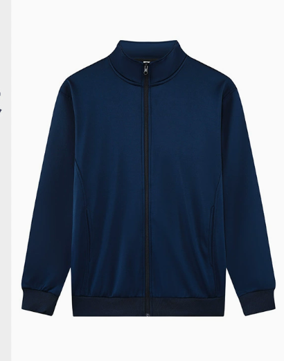 320g Korean Silk Blend Stand Collar Sweatshirt