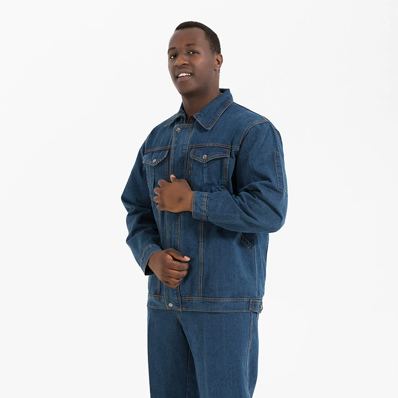 Long Sleeve Denim Workwear Set