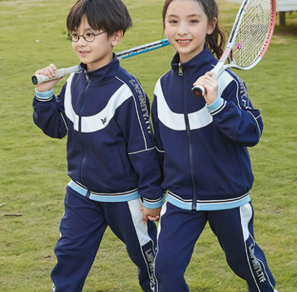 Kids Sportswear Spring Autumn Two-Piece Set