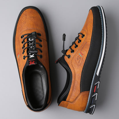 Men's Fashion Calfskin Leather Shoes