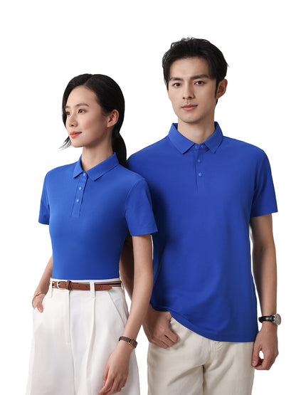 Men’s Short Sleeve Work Polo Shirt – Breathable Casual Uniform Top